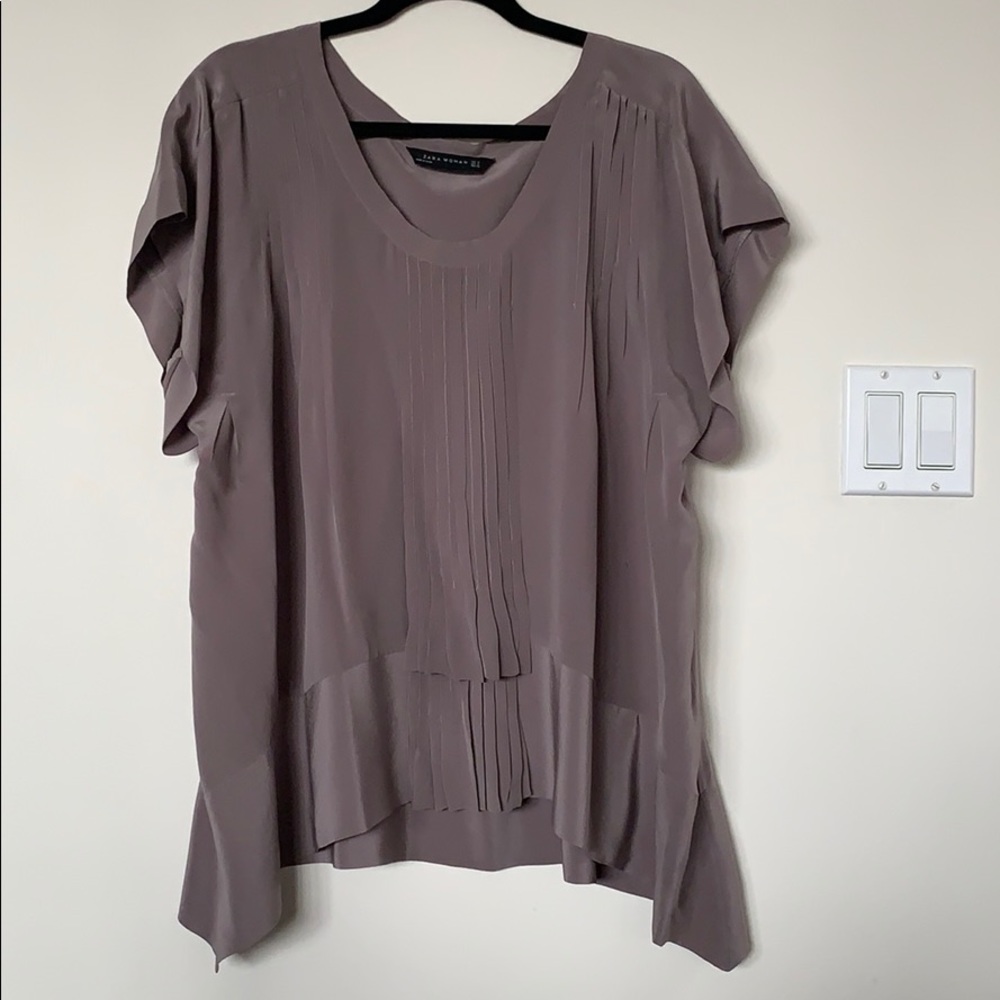 Zara Silk Top